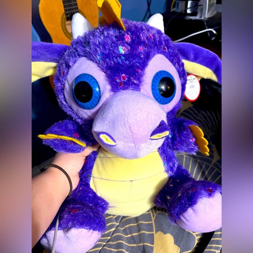 Purple dragon plush 💜